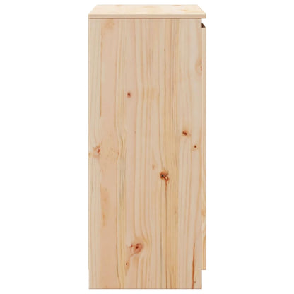 Sideboard 60x36x84 cm Solid Pinewood