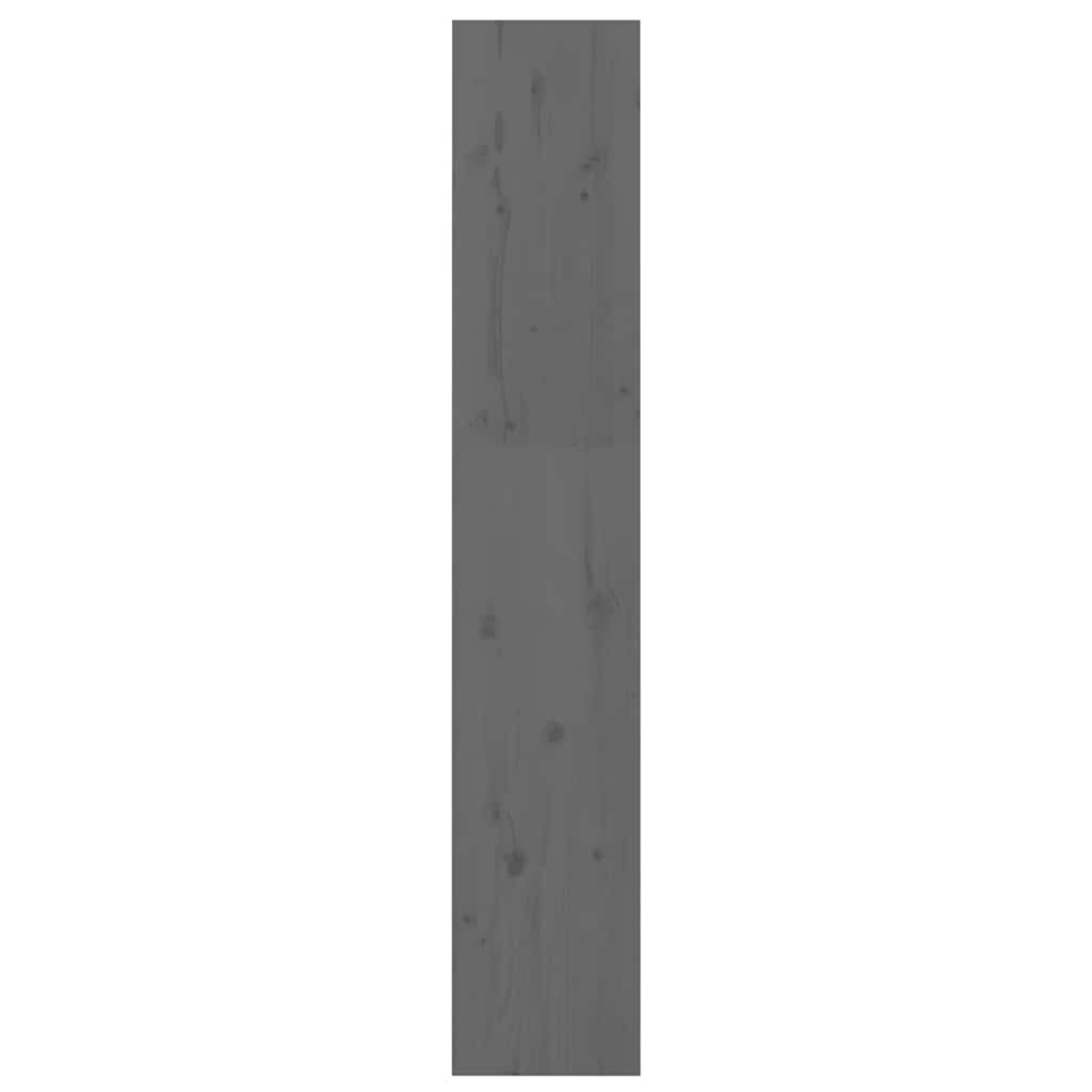 Book Cabinet/Room Divider Grey 60x30x167,5 cm Solid Wood Pine