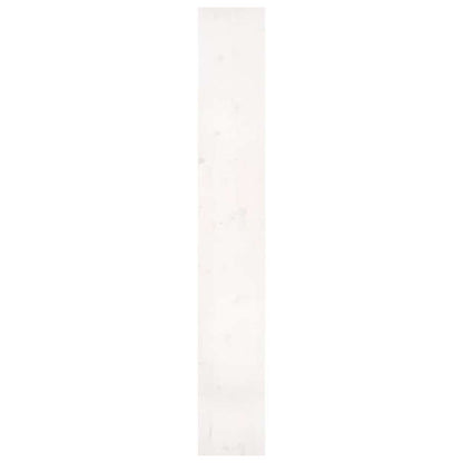 Book Cabinet/Room Divider White 80x30x199.5 cm Solid Wood Pine