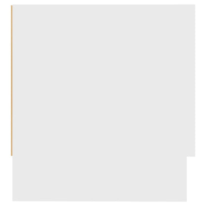 Wardrobe White 100x32.5x35 cm Engineered Wood