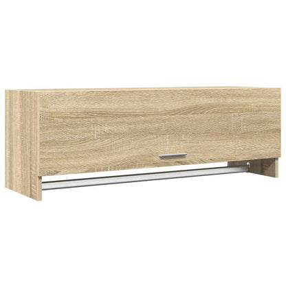 808236 vidaXL Wardrobe Sonoma Oak 100x32,5x35 cm Engineered Wood