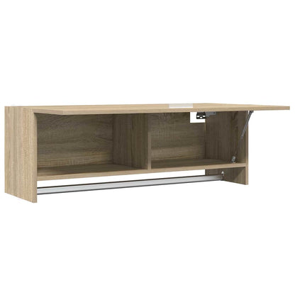 808236 vidaXL Wardrobe Sonoma Oak 100x32,5x35 cm Engineered Wood