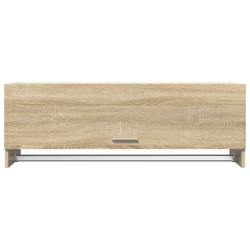 Wardrobe Sonoma Oak 100x32.5x35 cm Engineered Wood