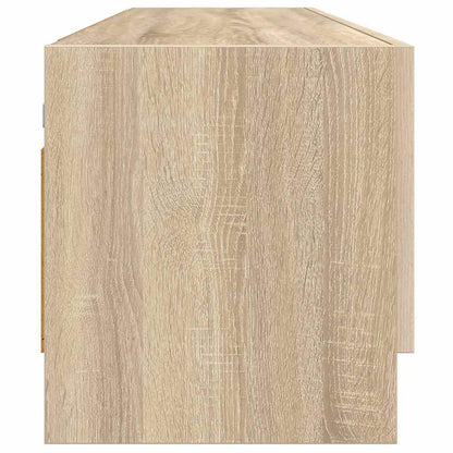 808236 vidaXL Wardrobe Sonoma Oak 100x32,5x35 cm Engineered Wood