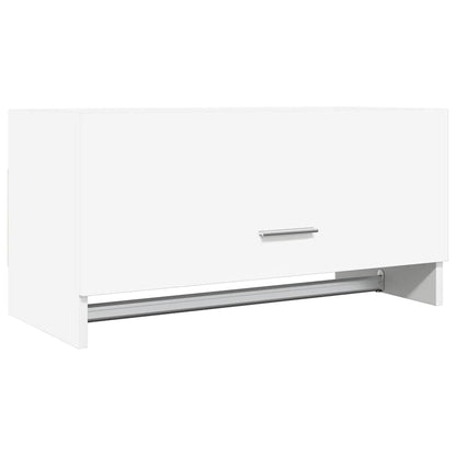 Wardrobe White 70x32.5x35 cm Engineered Wood