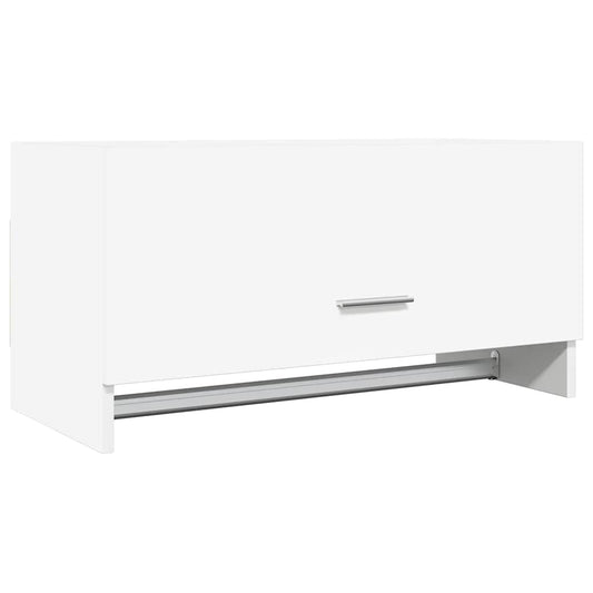 808242 vidaXL Wardrobe White 70x32,5x35 cm Engineered Wood