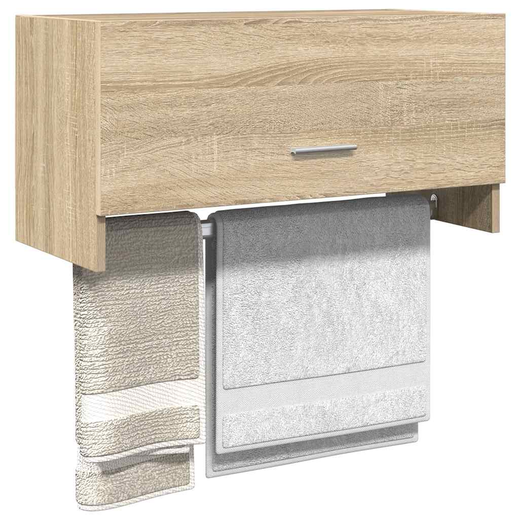 Wardrobe Sonoma Oak 70x32.5x35 cm Engineered Wood