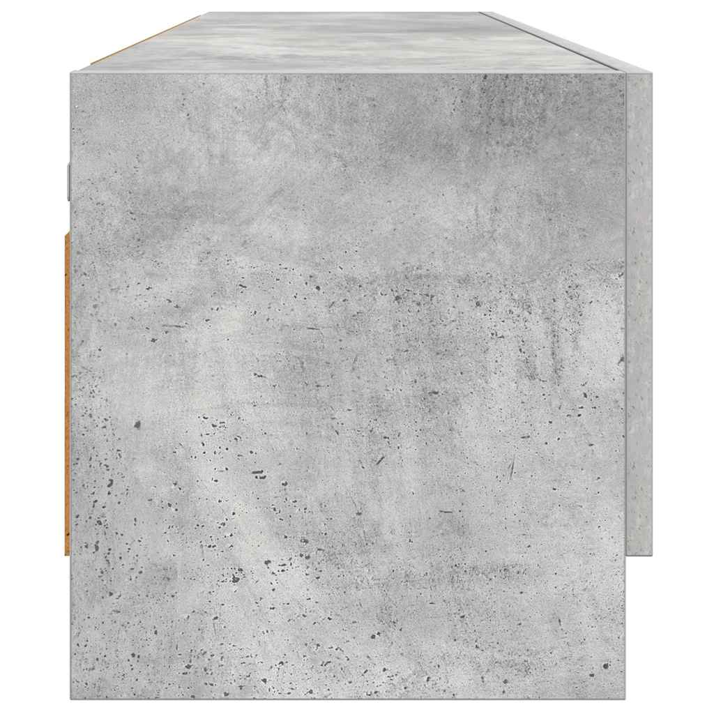 Wardrobe Concrete Grey 70x32.5x35 cm Engineered Wood