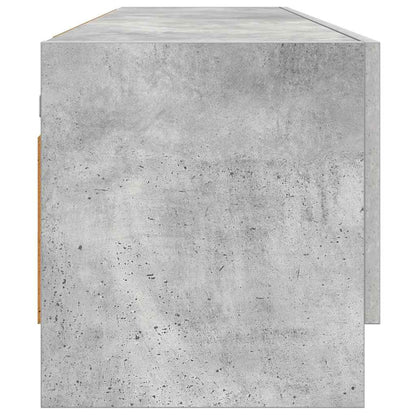 Wardrobe Concrete Grey 70x32.5x35 cm Engineered Wood