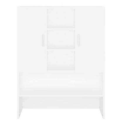 808386 vidaXL Washing Machine Cabinet White 70,5x25,5x90 cm