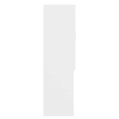 808386 vidaXL Washing Machine Cabinet White 70,5x25,5x90 cm