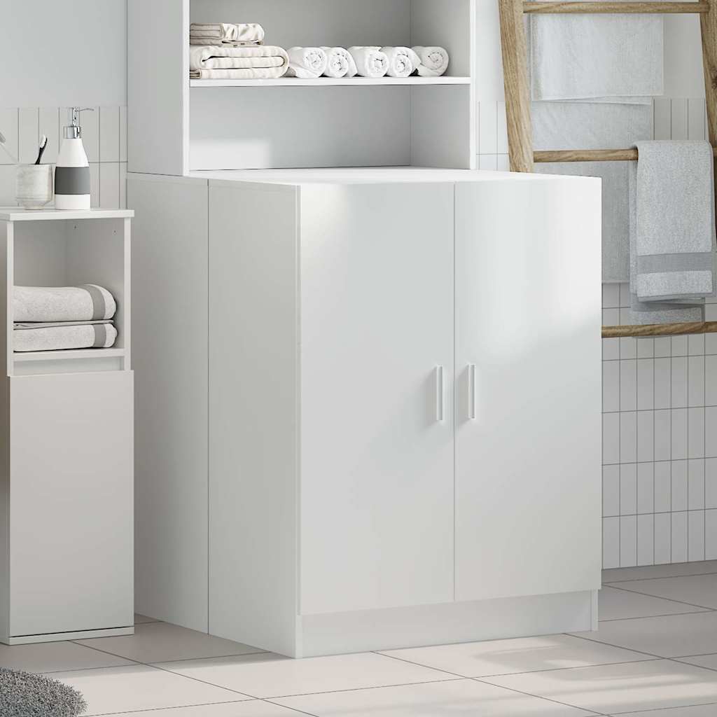 808395 vidaXL Washing Machine Cabinet White 71x71,5x91,5 cm