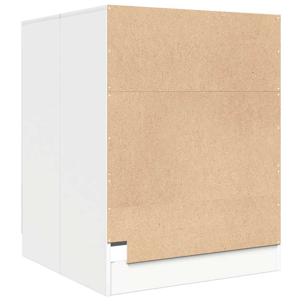 808395 vidaXL Washing Machine Cabinet White 71x71,5x91,5 cm