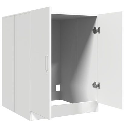 808395 vidaXL Washing Machine Cabinet White 71x71,5x91,5 cm