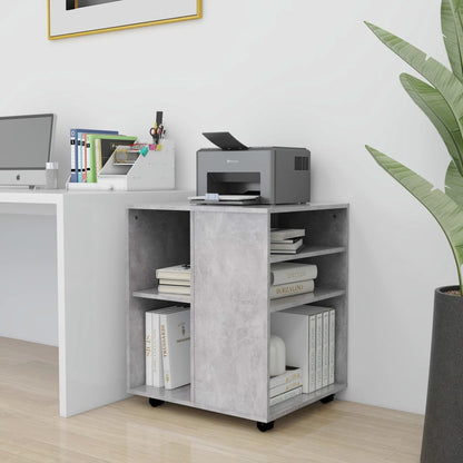 Storage Cabinet | Concrete Grey | Engineered Wood | Standard