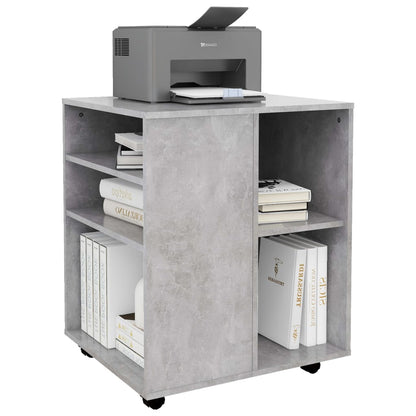 Storage Cabinet | Concrete Grey | Engineered Wood | Standard