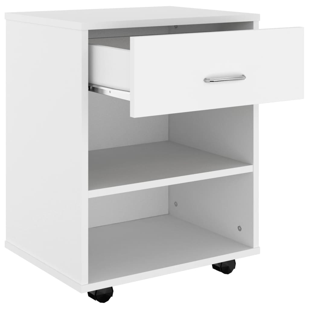 Storage Cabinet | White | Engineered wood | Medium | Storage Cabinet