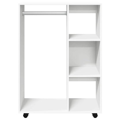 Wardrobe White 80x40x110 cm Engineered Wood