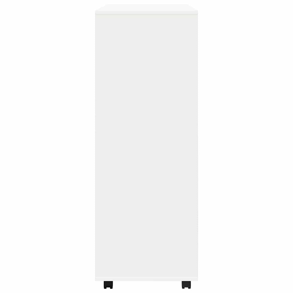 Wardrobe White 80x40x110 cm Engineered Wood