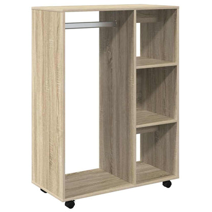 808516 vidaXL Wardrobe Sonoma Oak 80x40x110 cm Engineered Wood