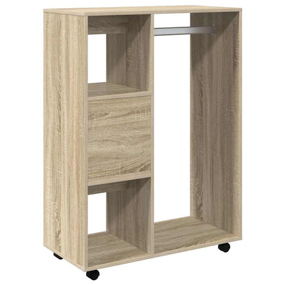 808516 vidaXL Wardrobe Sonoma Oak 80x40x110 cm Engineered Wood