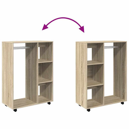 Wardrobe Sonoma Oak 80x40x110 cm Engineered Wood