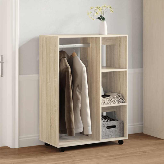Wardrobe Sonoma Oak 80x40x110 cm Engineered Wood