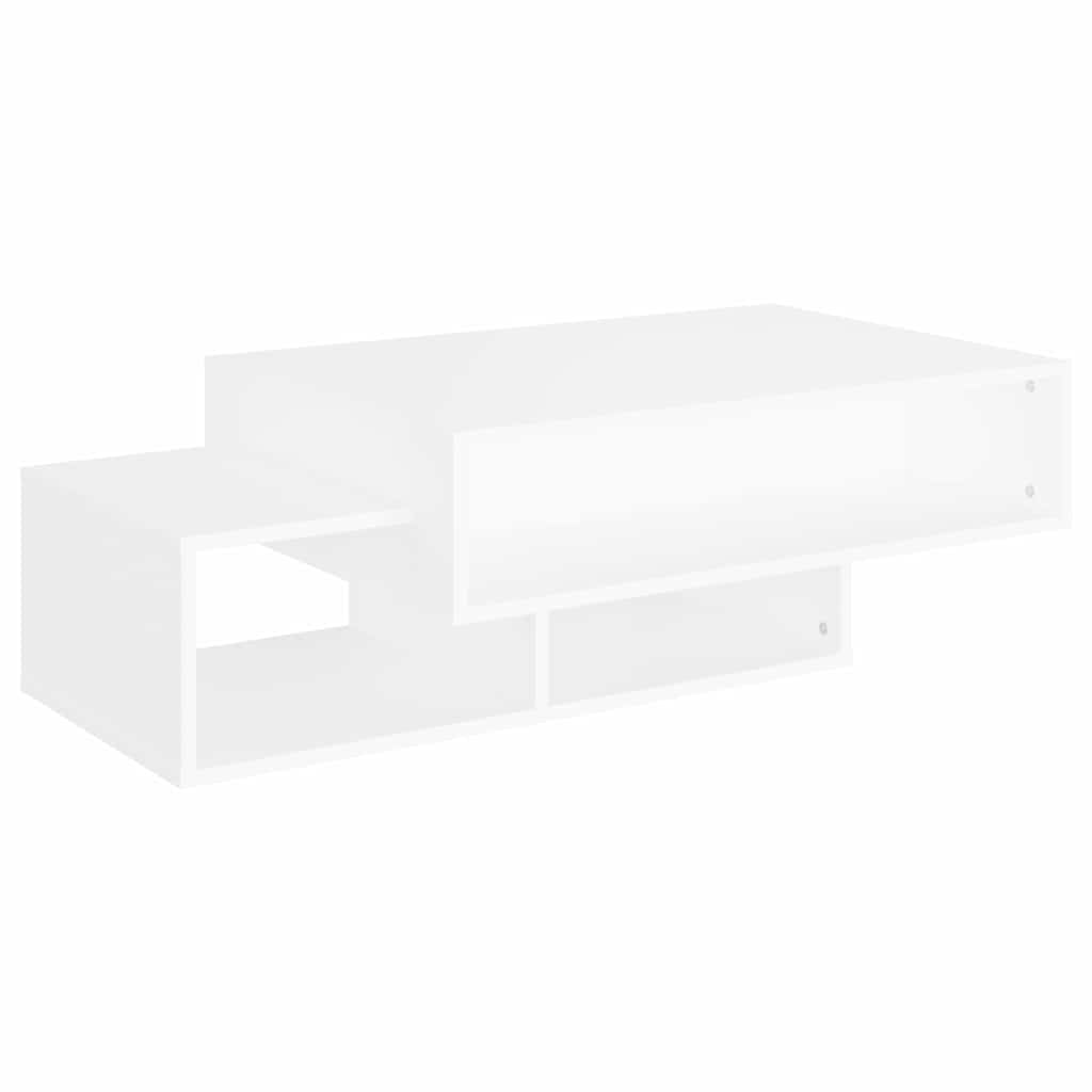 808522 vidaXL Coffee Table White 105x55x32 cm Engineered Wood