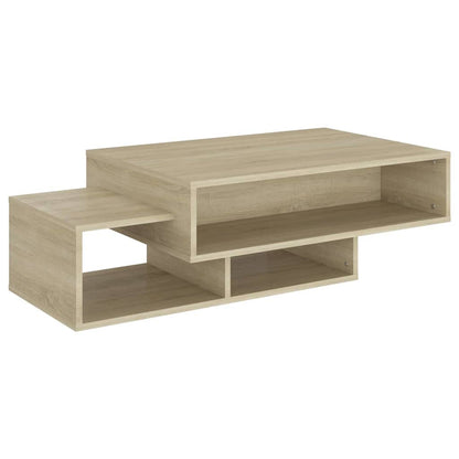 808525 vidaXL Coffee Table Sonoma Oak 105x55x32 cm Engineered Wood