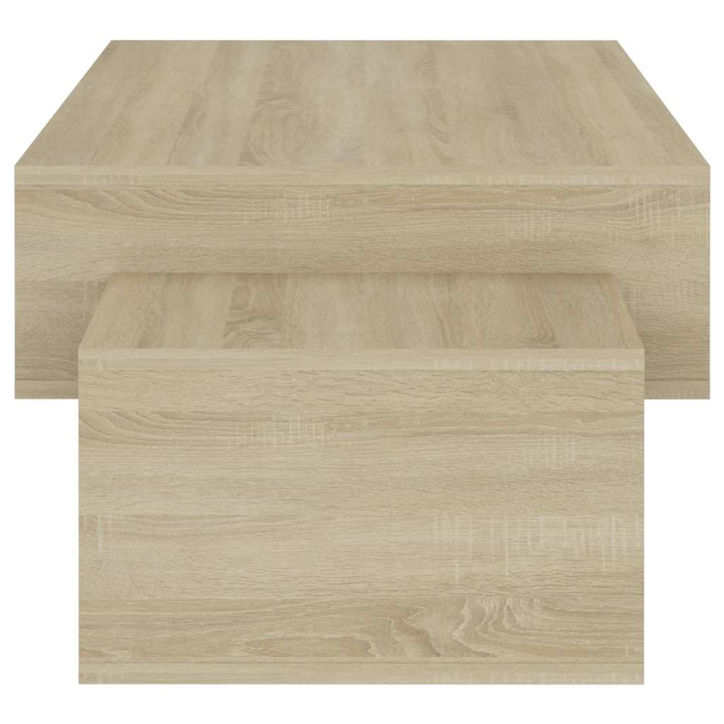808525 vidaXL Coffee Table Sonoma Oak 105x55x32 cm Engineered Wood