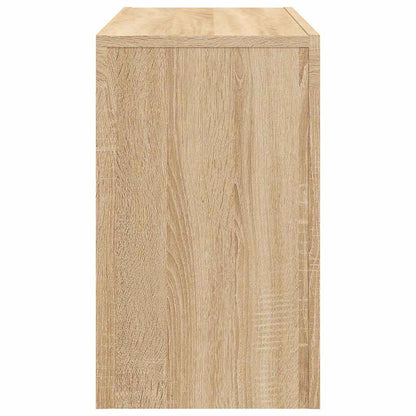 808543 vidaXL Nesting Coffee Tables 3 pcs Sonoma Oak Engineered Wood