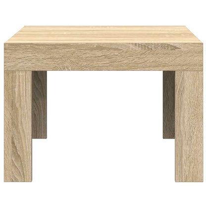 Coffee Table Sonoma Oak 50x50x35 cm Engineered Wood