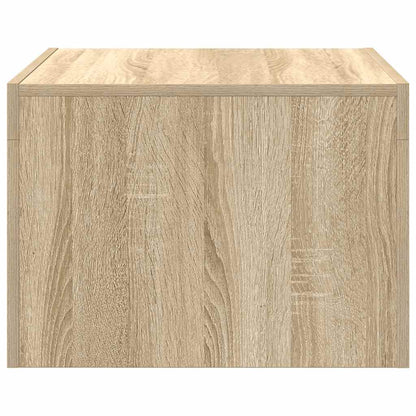 Coffee Table Sonoma Oak 50x50x35 cm Engineered Wood