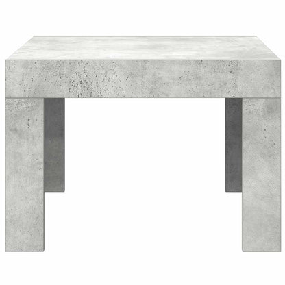 Coffee Table Concrete Grey 50x50x35 cm Engineered Wood