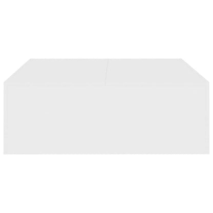 808567 vidaXL Coffee Table White 100x100x35 cm Engineered Wood