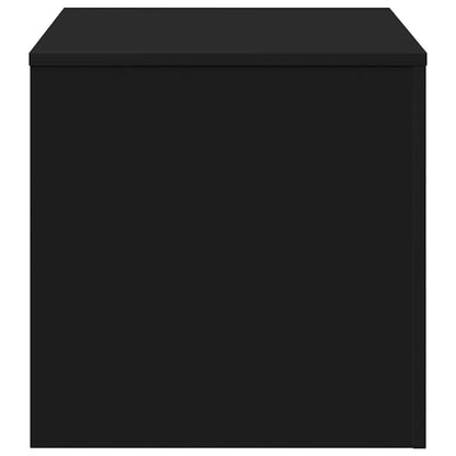 808586 vidaXL Side Tables 3 pcs Black Engineered Wood