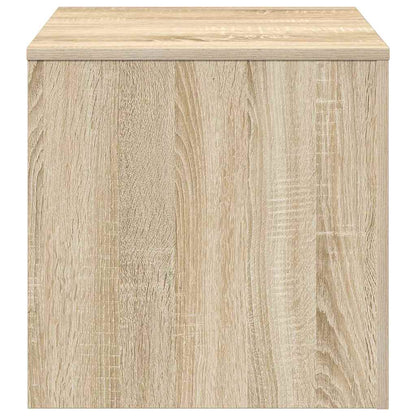808588 vidaXL Side Tables 3 pcs Sonoma Oak Engineered Wood