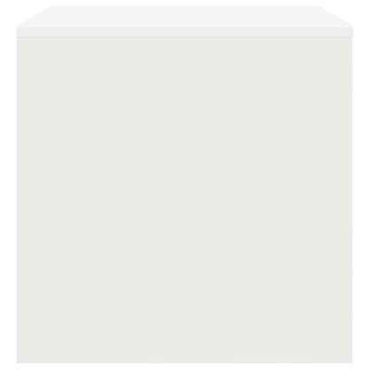 808594 vidaXL Nesting Tables 3 pcs White Engineered Wood