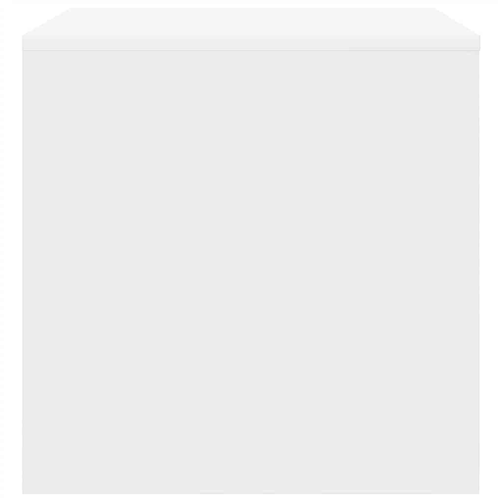 Nesting Tables 3 pcs White Engineered Wood