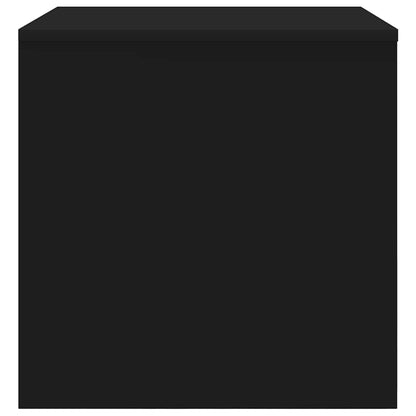 Nesting Tables 3 pcs Black Engineered Wood