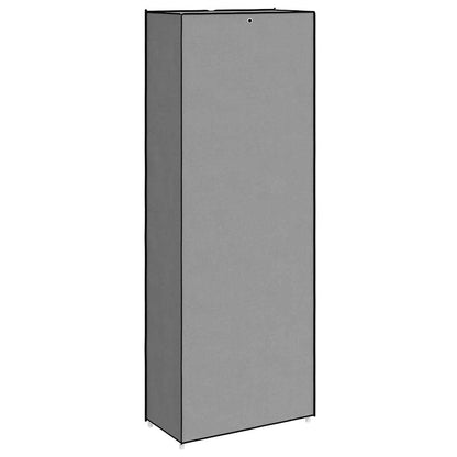 Shoe Cabinet Grey 60x30x166 cm Fabric