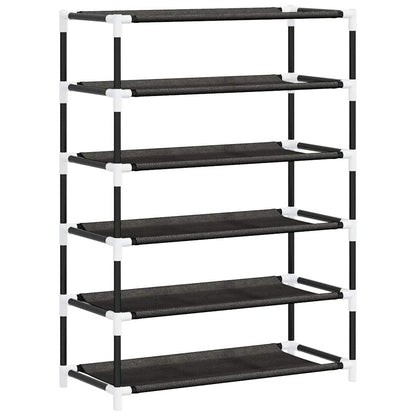 Shoe Cabinet Black 60x28x90 cm Fabric