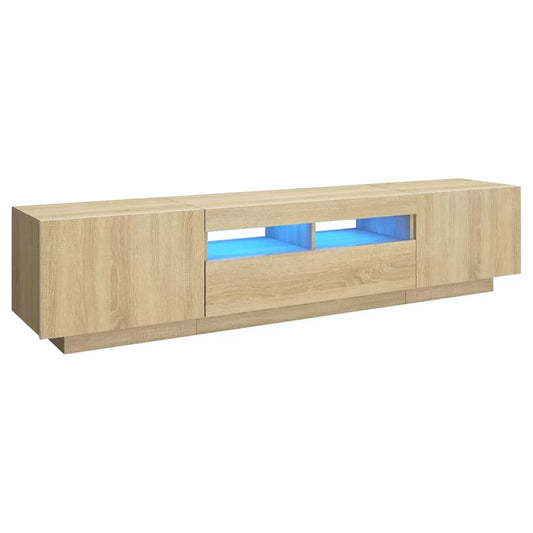 Tv Cabinet | Sonoma oak | Engineered wood | Large | Tv Cabinet