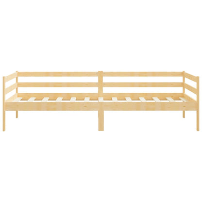 Day Bed | Natural Pine | Solid Pinewood | Single