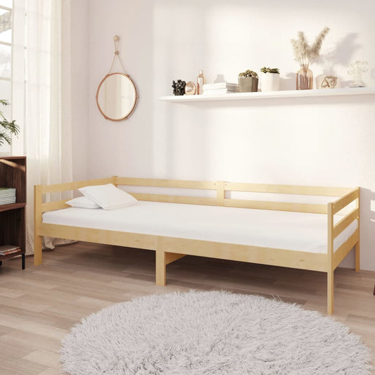 Day Bed | Natural Pine | Solid Pinewood | Single