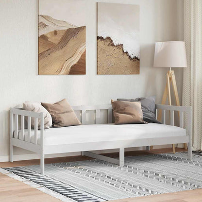 Day Bed | White | Solid pinewood | 90x200 cm