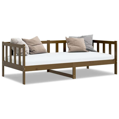 Day Bed | Honey brown | Solid pine wood | 90 x 200 cm