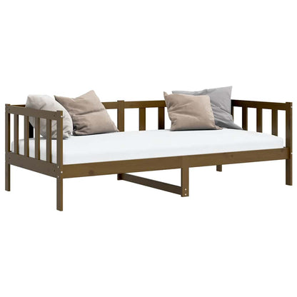 Day Bed | Honey brown | Solid pine wood | 90 x 200 cm