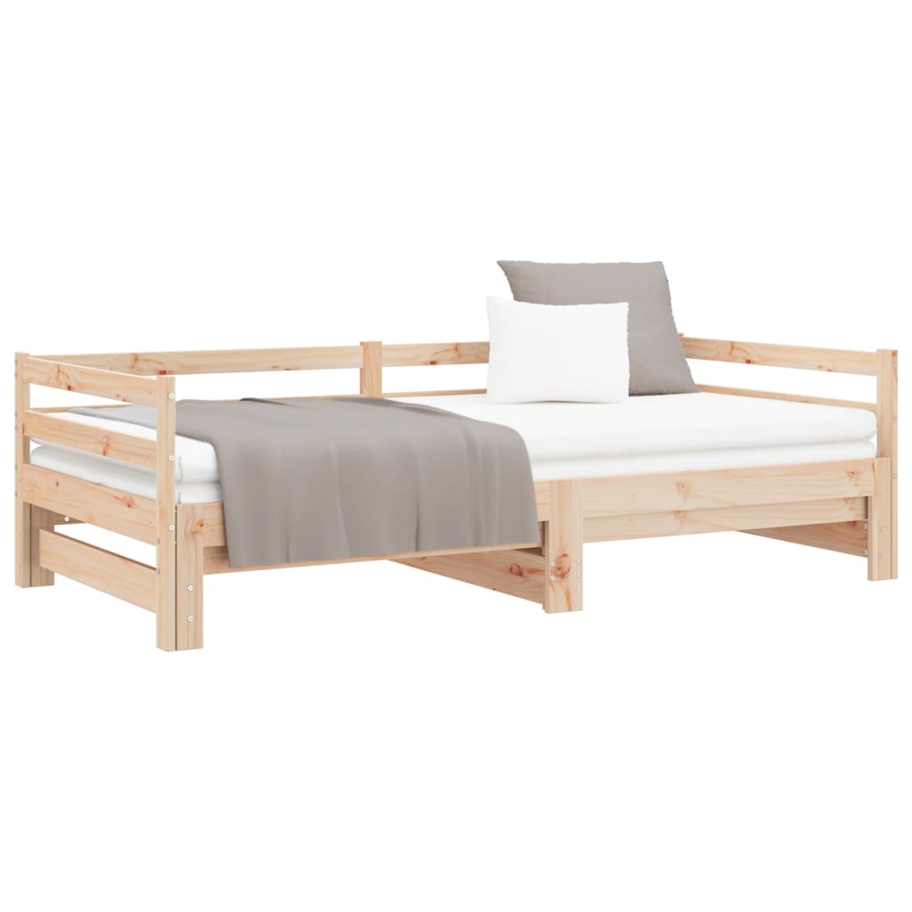 Pull-out Day Bed without Mattress 2x(90x200)cm