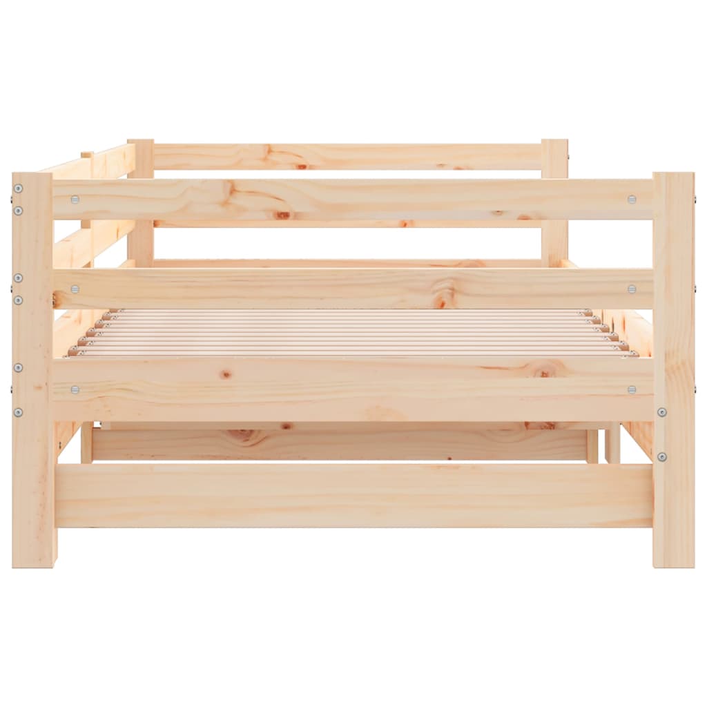 Pull-out Day Bed without Mattress 2x(90x200)cm